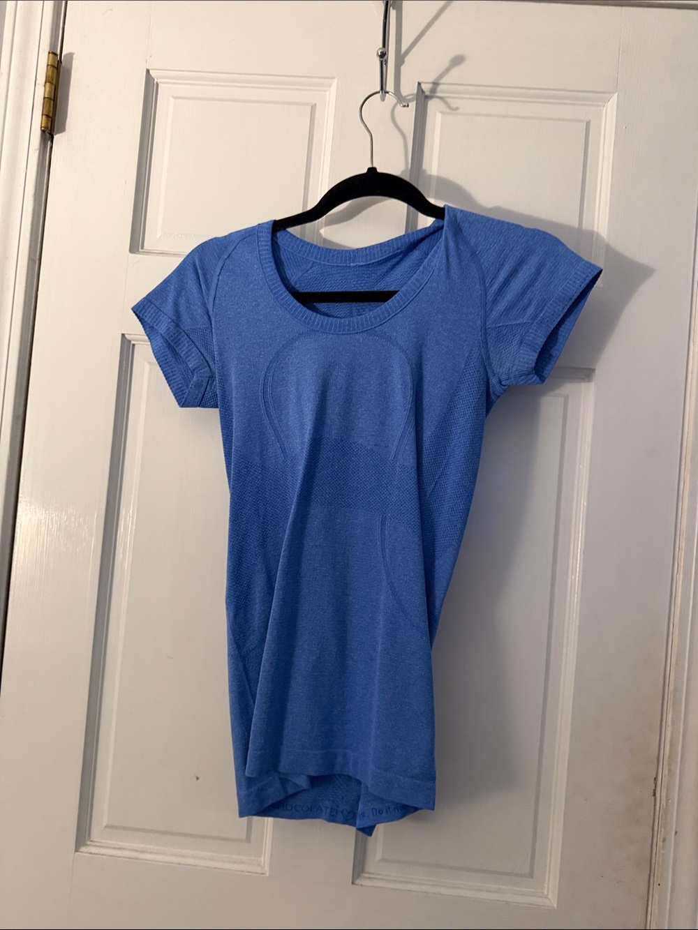 lululemon athletica Short Sleeve Athletic Tee in Periwinkle Blue